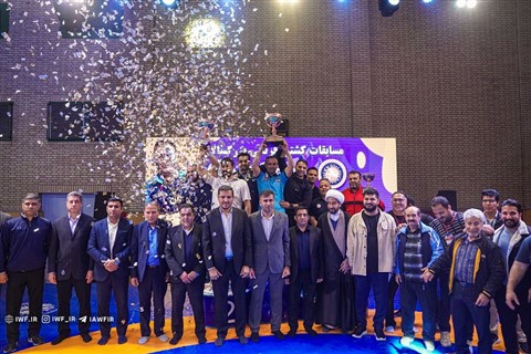 پایان رقابت های کشتی فرنگی بزرگسالان قهرمانی کشور / اهواز :